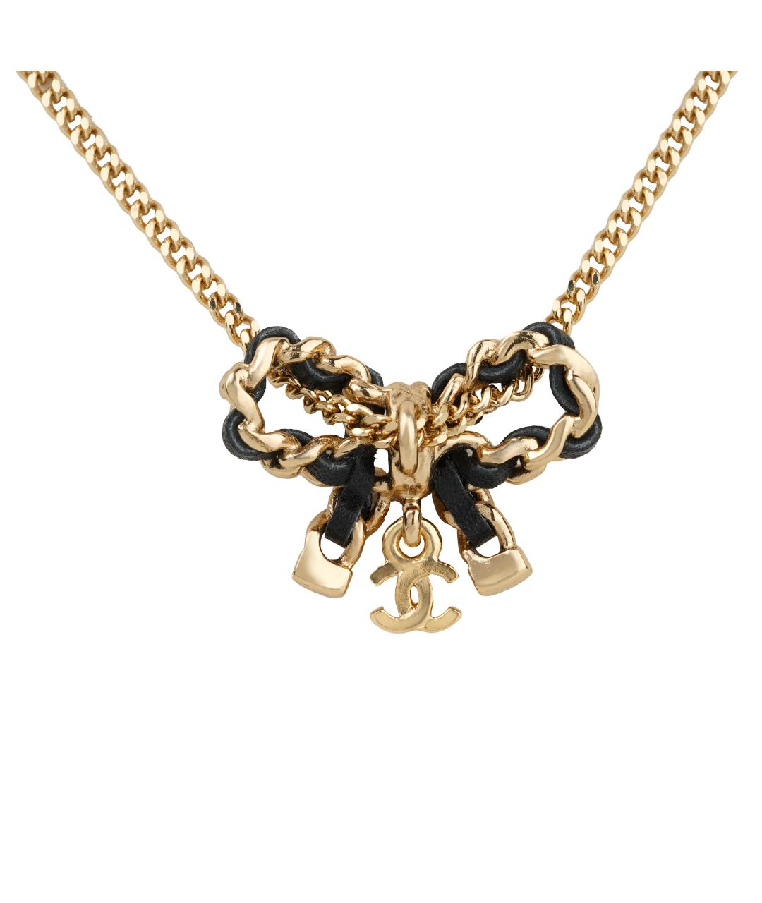 CHANEL Золотая металлическая цепочка, фото 2