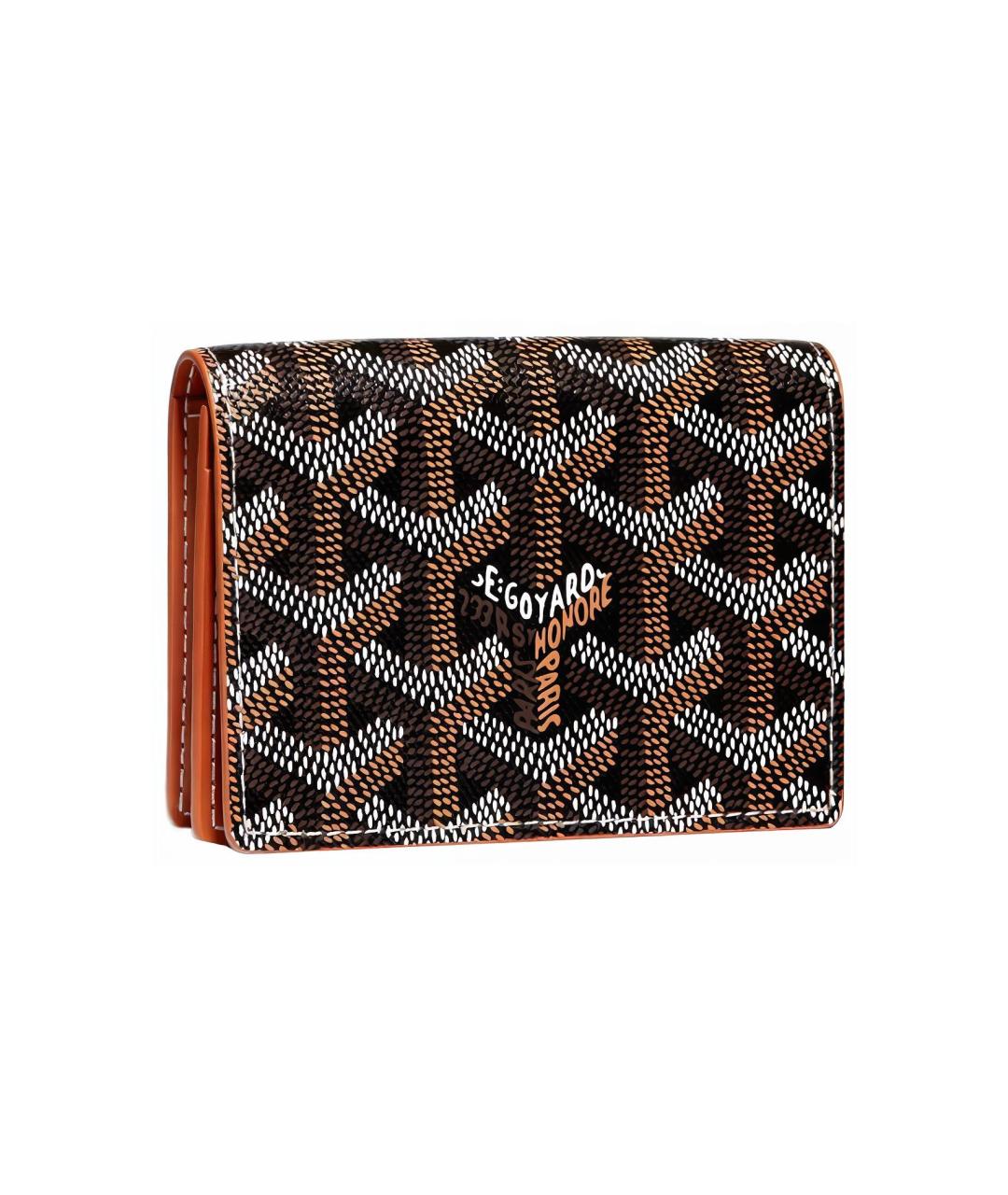 GOYARD Коричневый кардхолдер, фото 2