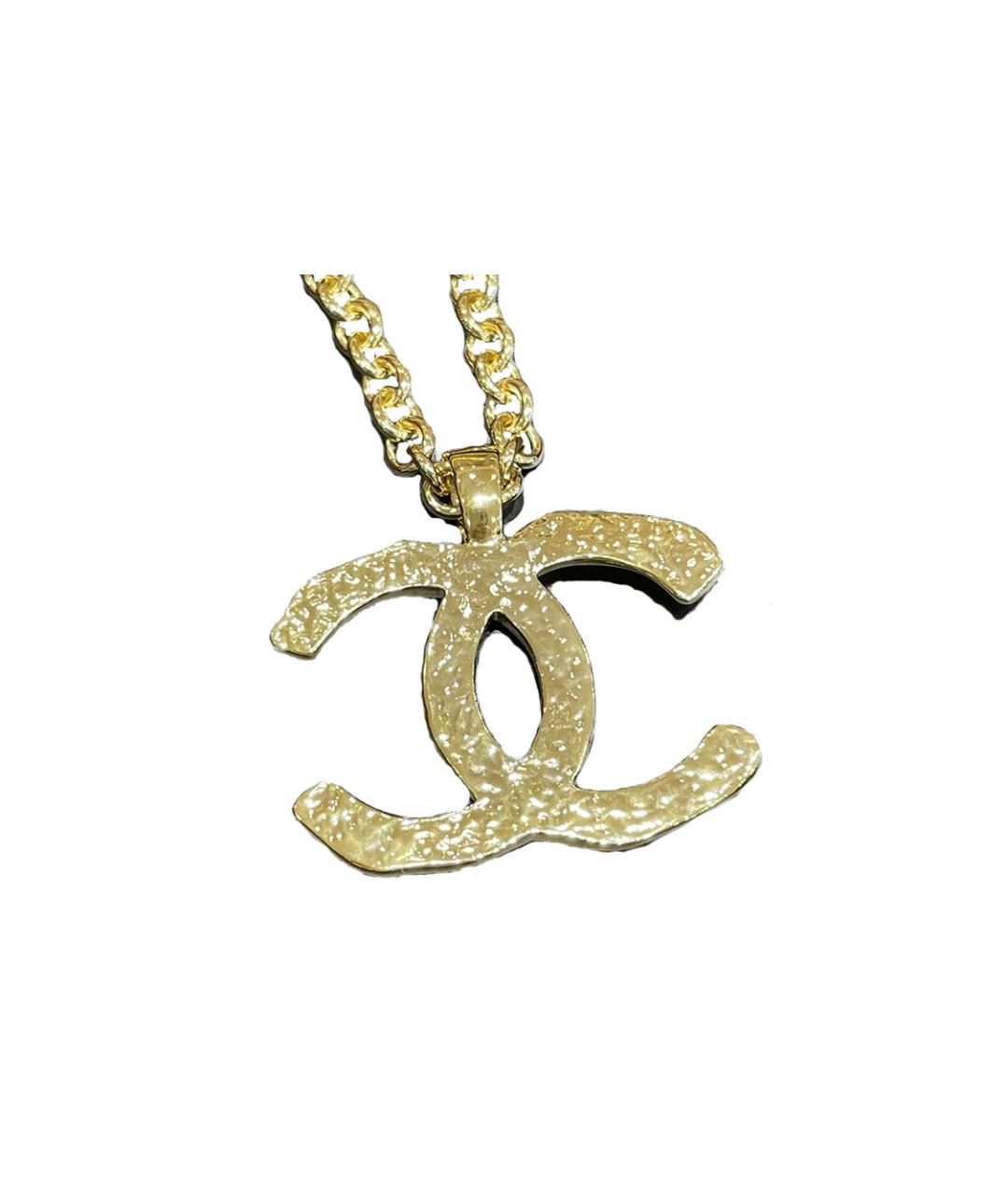 CHANEL Золотая металлическая цепочка, фото 2