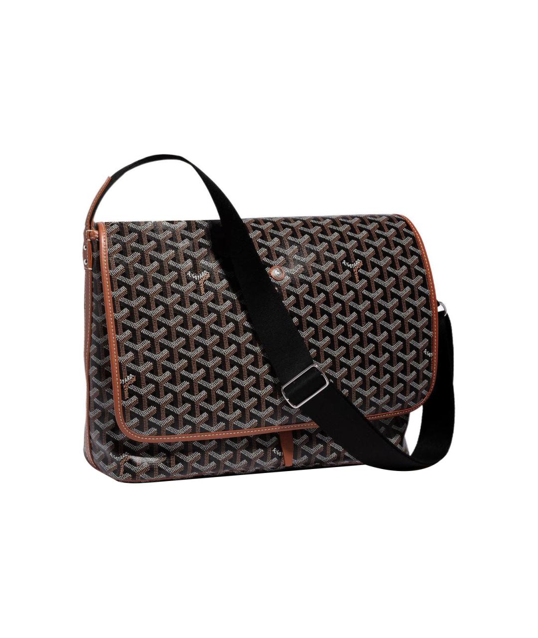 GOYARD Коричневая сумка через плечо, фото 2