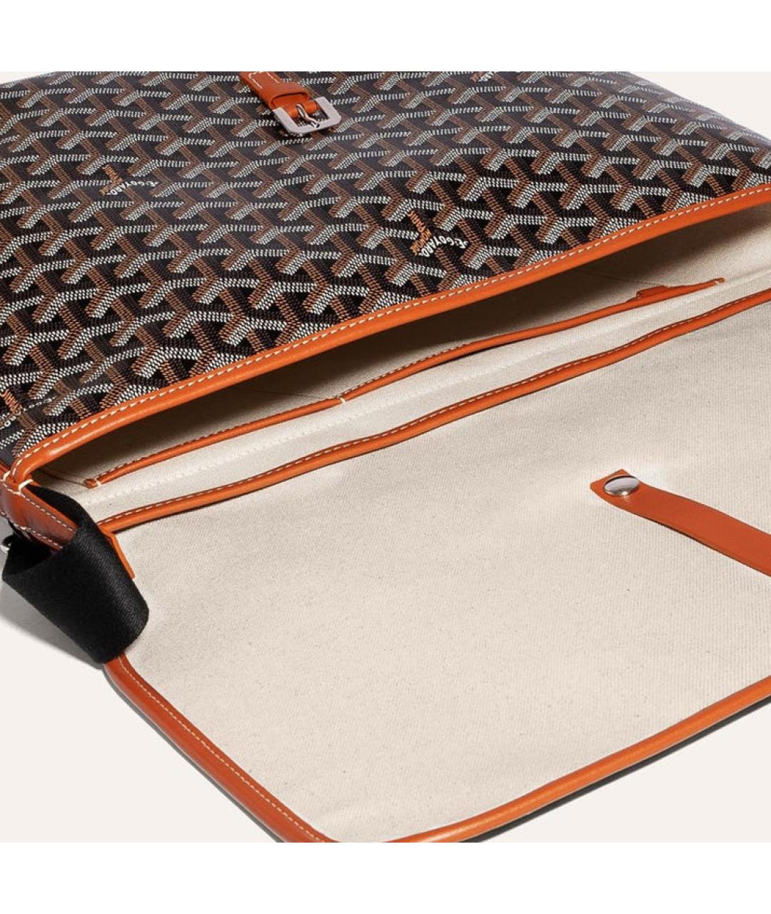 GOYARD Коричневая сумка через плечо, фото 4