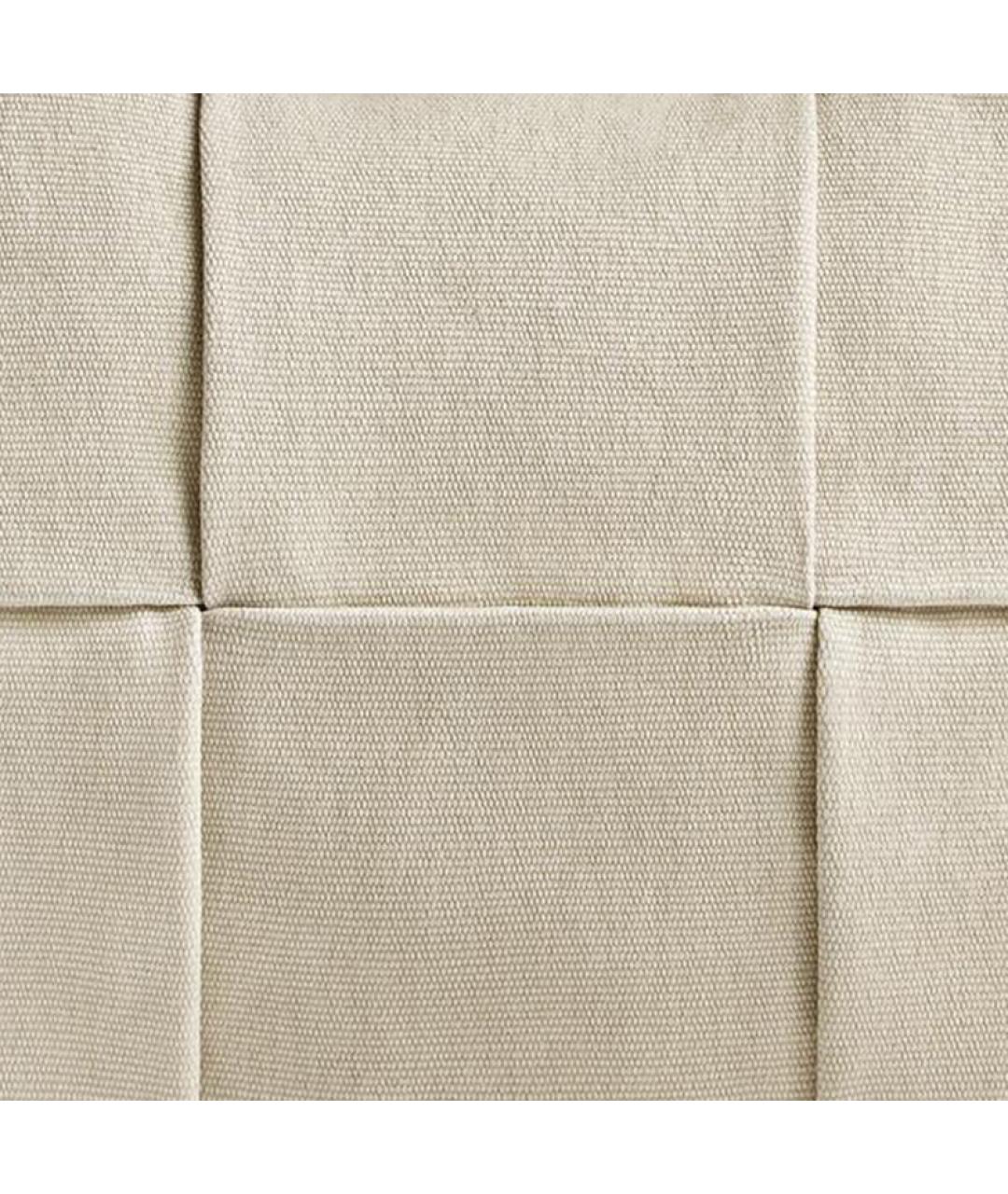 BOTTEGA VENETA Бежевая тканевая сумка на плечо, фото 4