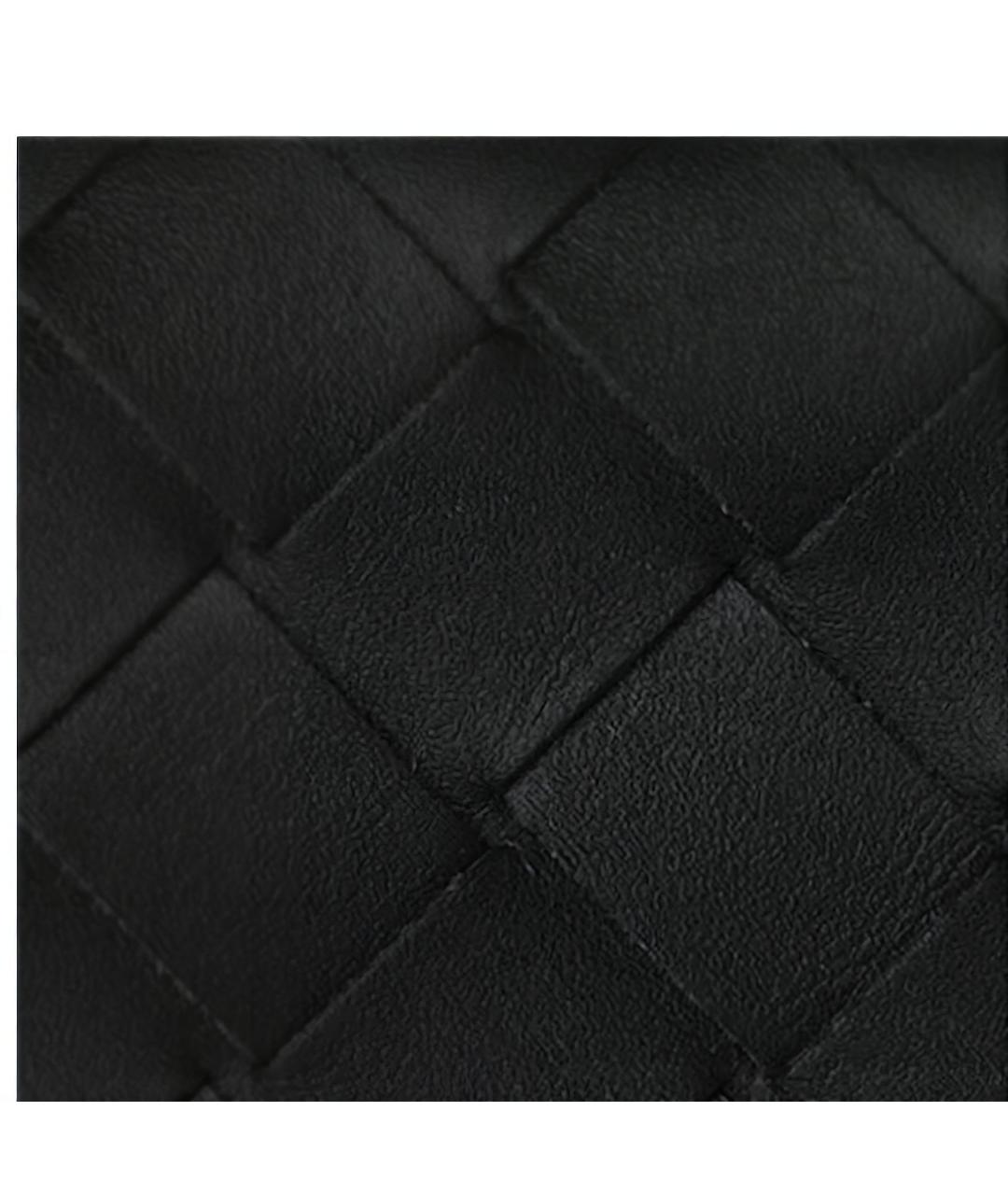 BOTTEGA VENETA Черный кожаный кардхолдер, фото 6