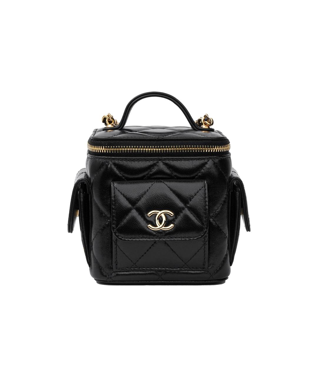 CHANEL Черная косметичка, фото 2