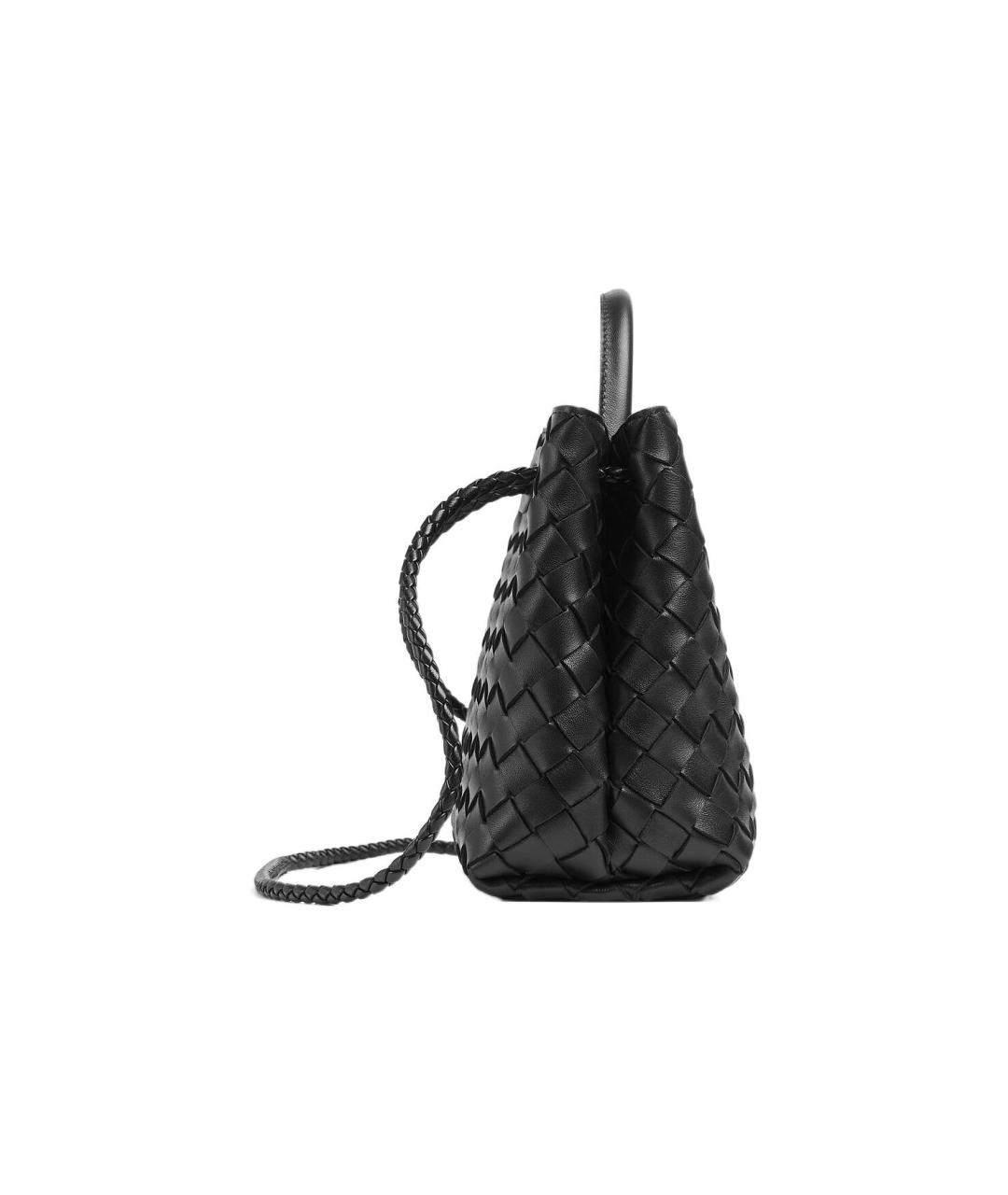 BOTTEGA VENETA Черная сумка через плечо, фото 2
