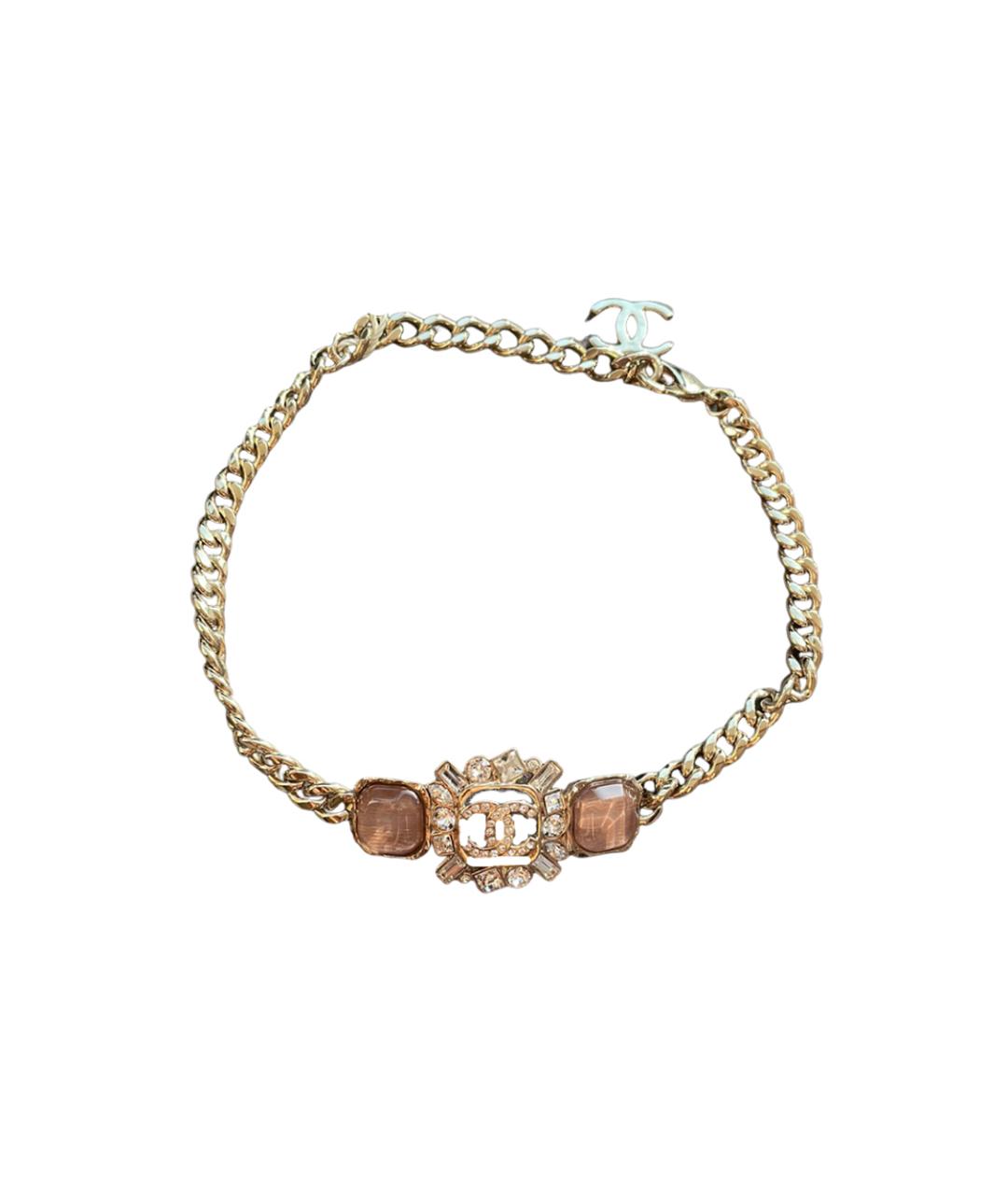CHANEL Золотая металлическая цепочка, фото 2