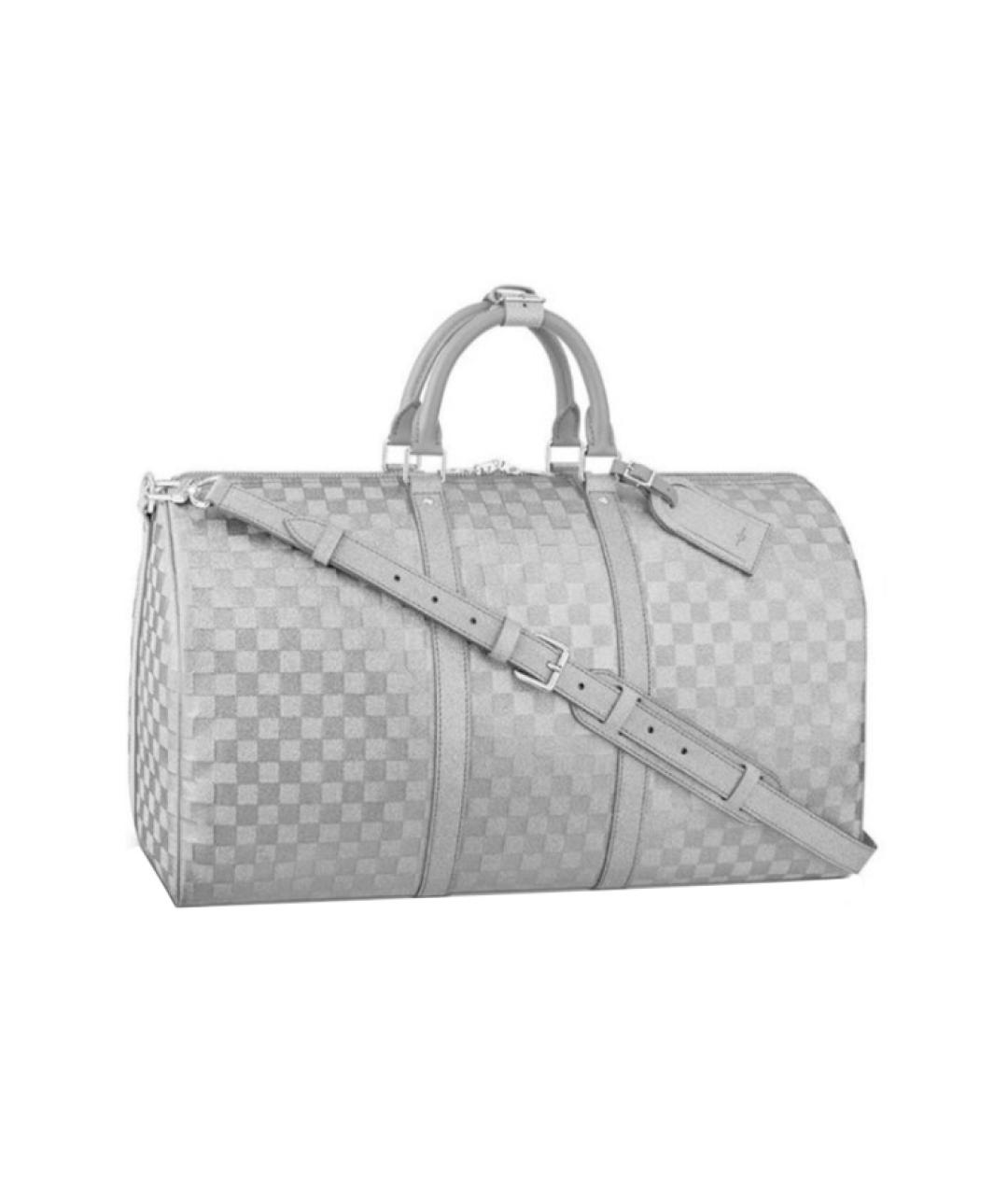 LOUIS VUITTON Серая сумка через плечо, фото 2