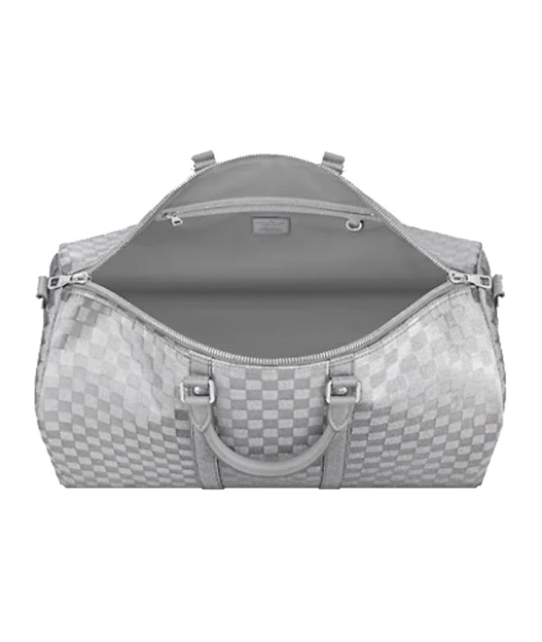 LOUIS VUITTON Серая сумка через плечо, фото 5