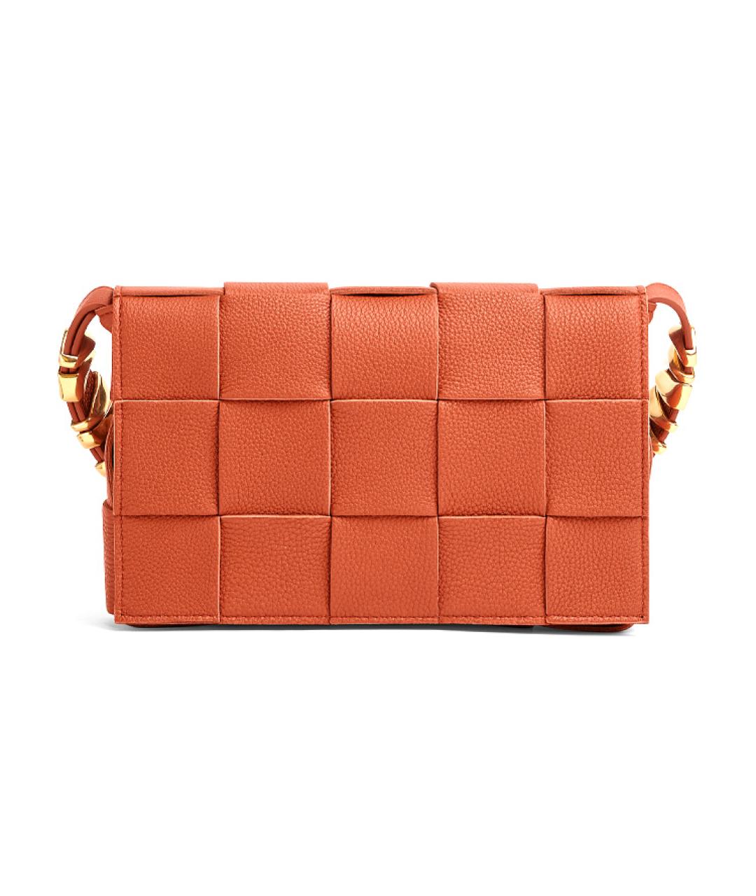 BOTTEGA VENETA Коричневая кожаная сумка через плечо, фото 1