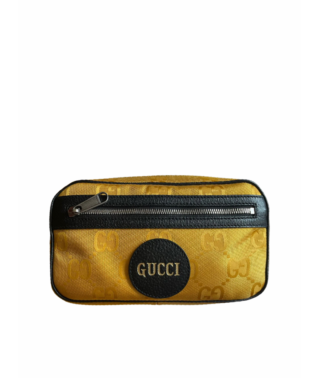 GUCCI Желтая синтетическая сумка на плечо, фото 1