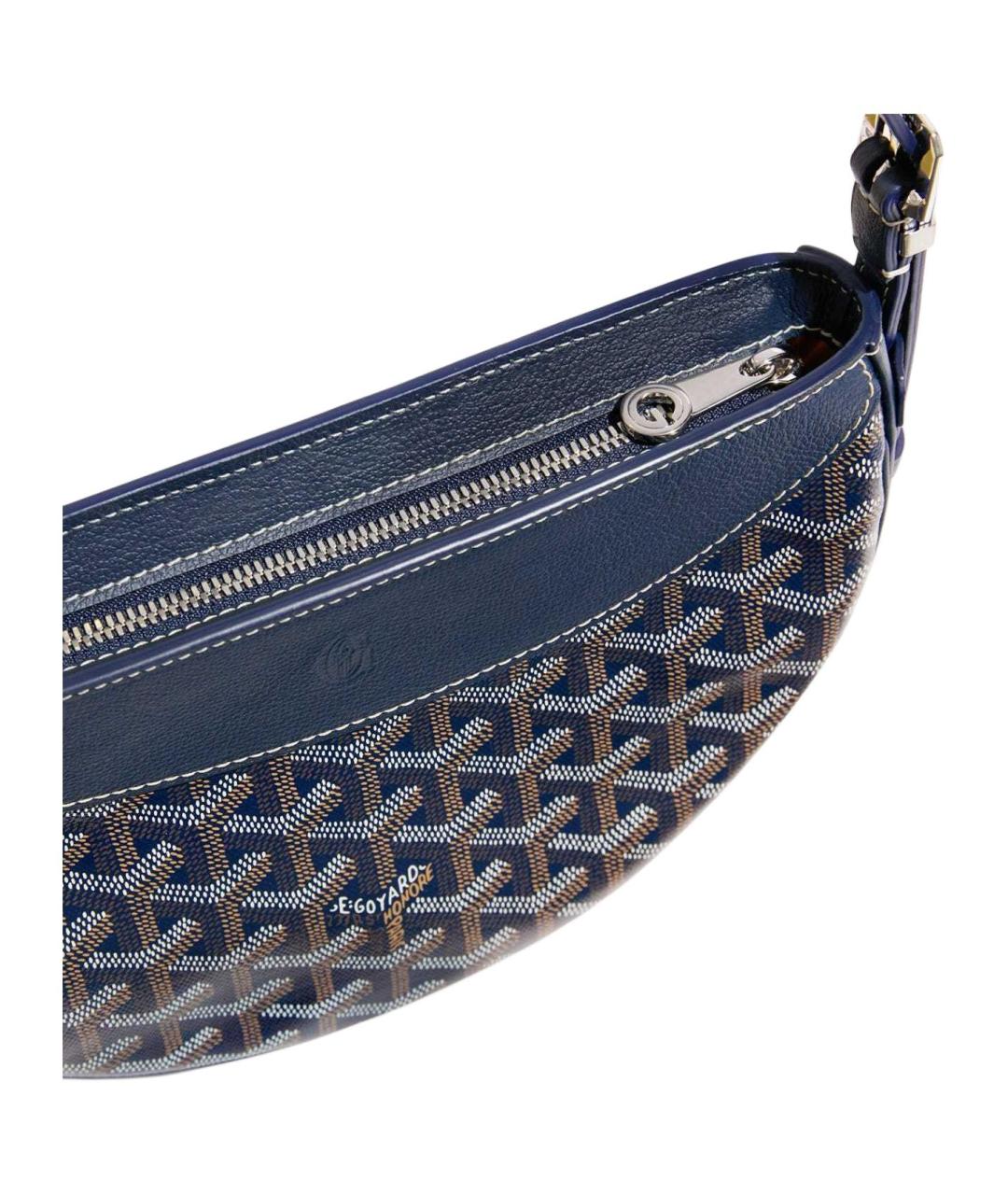 GOYARD Темно-синяя сумка через плечо, фото 4