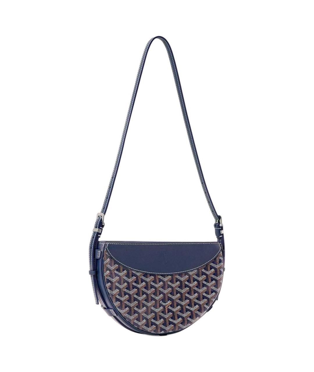 GOYARD Темно-синяя сумка через плечо, фото 2