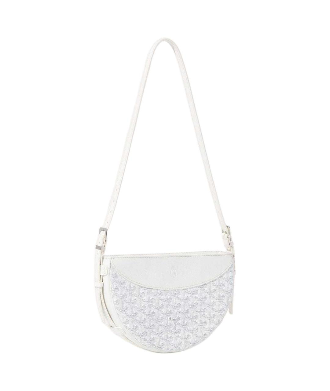 GOYARD Белая сумка через плечо, фото 2