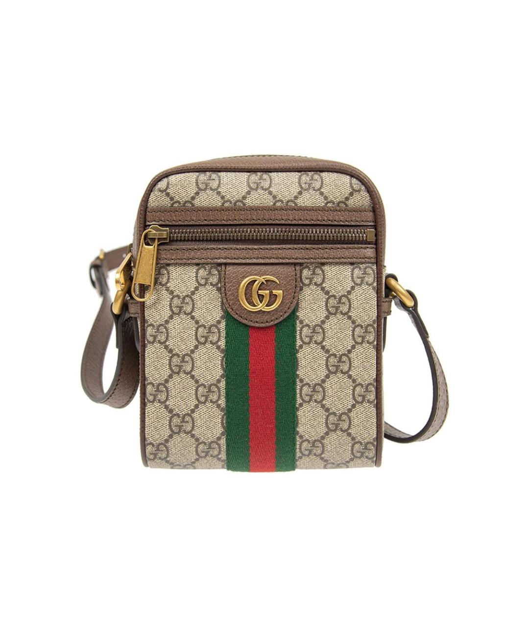 GUCCI Бежевая сумка через плечо, фото 1