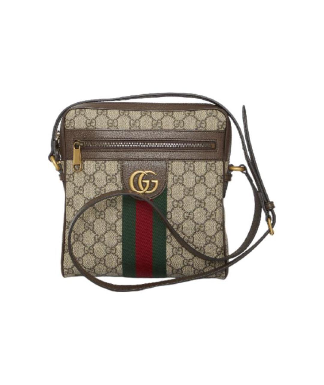 GUCCI Бежевая сумка на плечо, фото 1