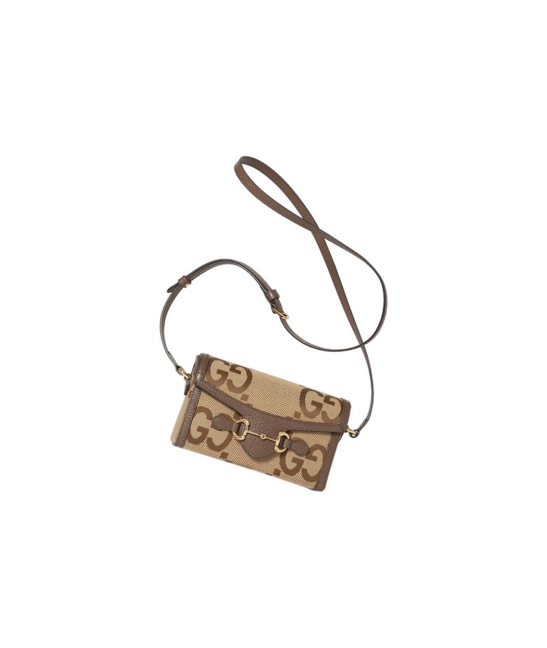 GUCCI Коричневая сумка через плечо, фото 2