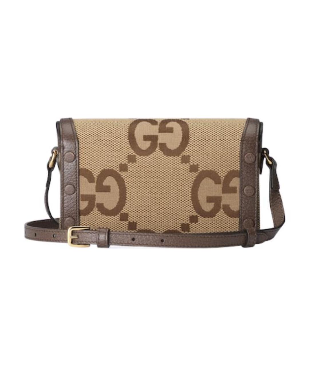 GUCCI Коричневая сумка через плечо, фото 5