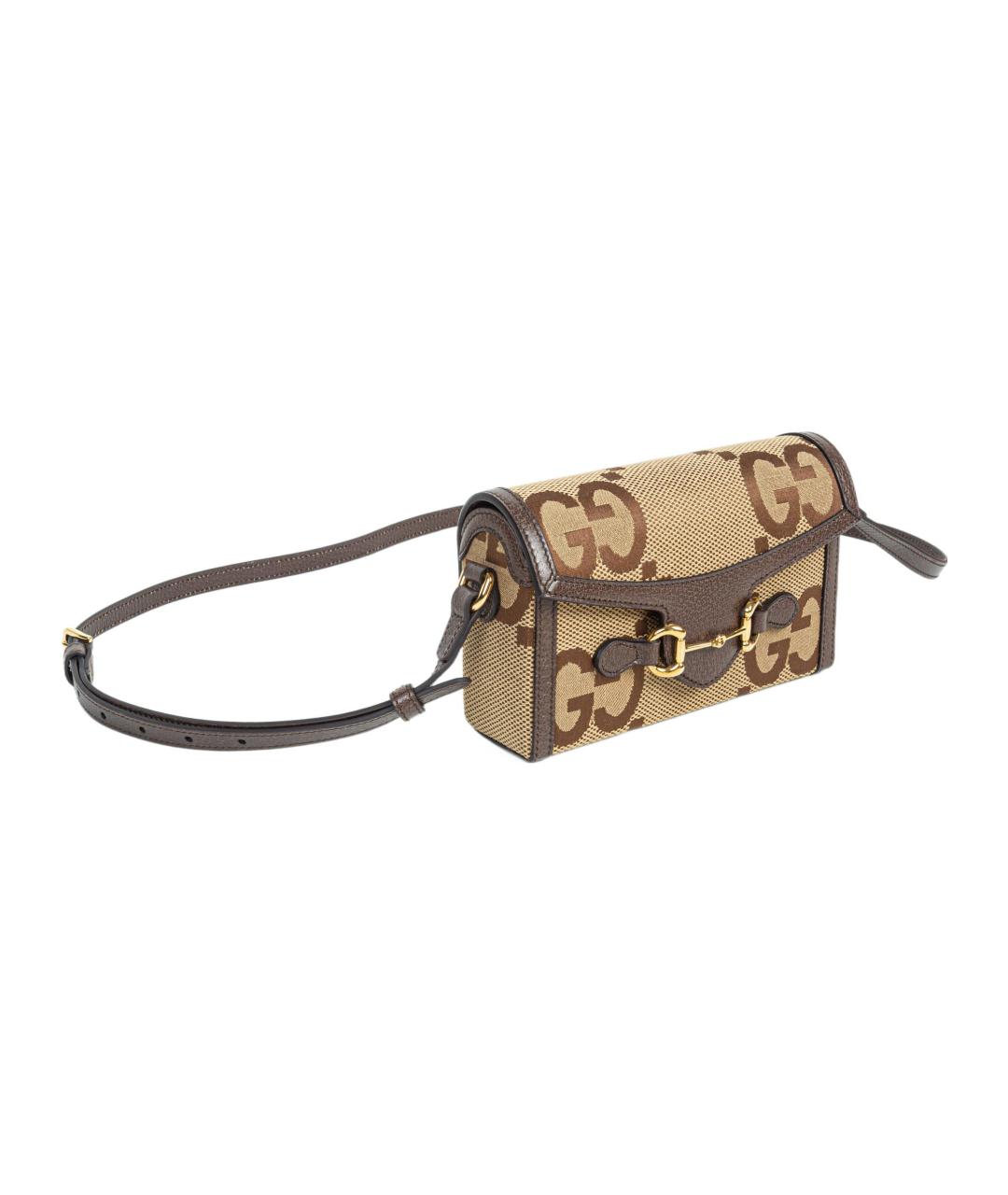 GUCCI Коричневая сумка через плечо, фото 3