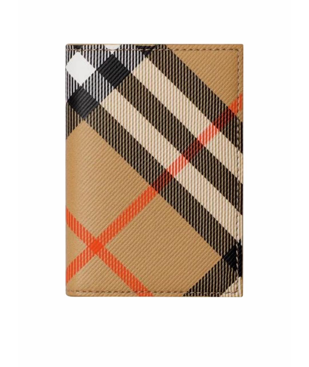 BURBERRY Кожаный кардхолдер, фото 1