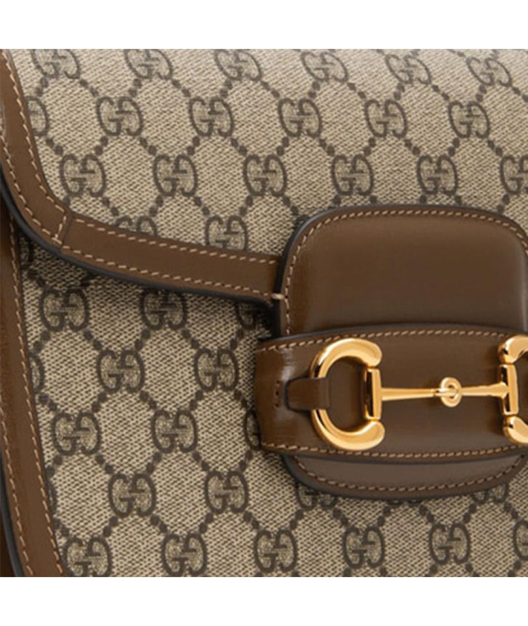 GUCCI Коричневая сумка через плечо, фото 4