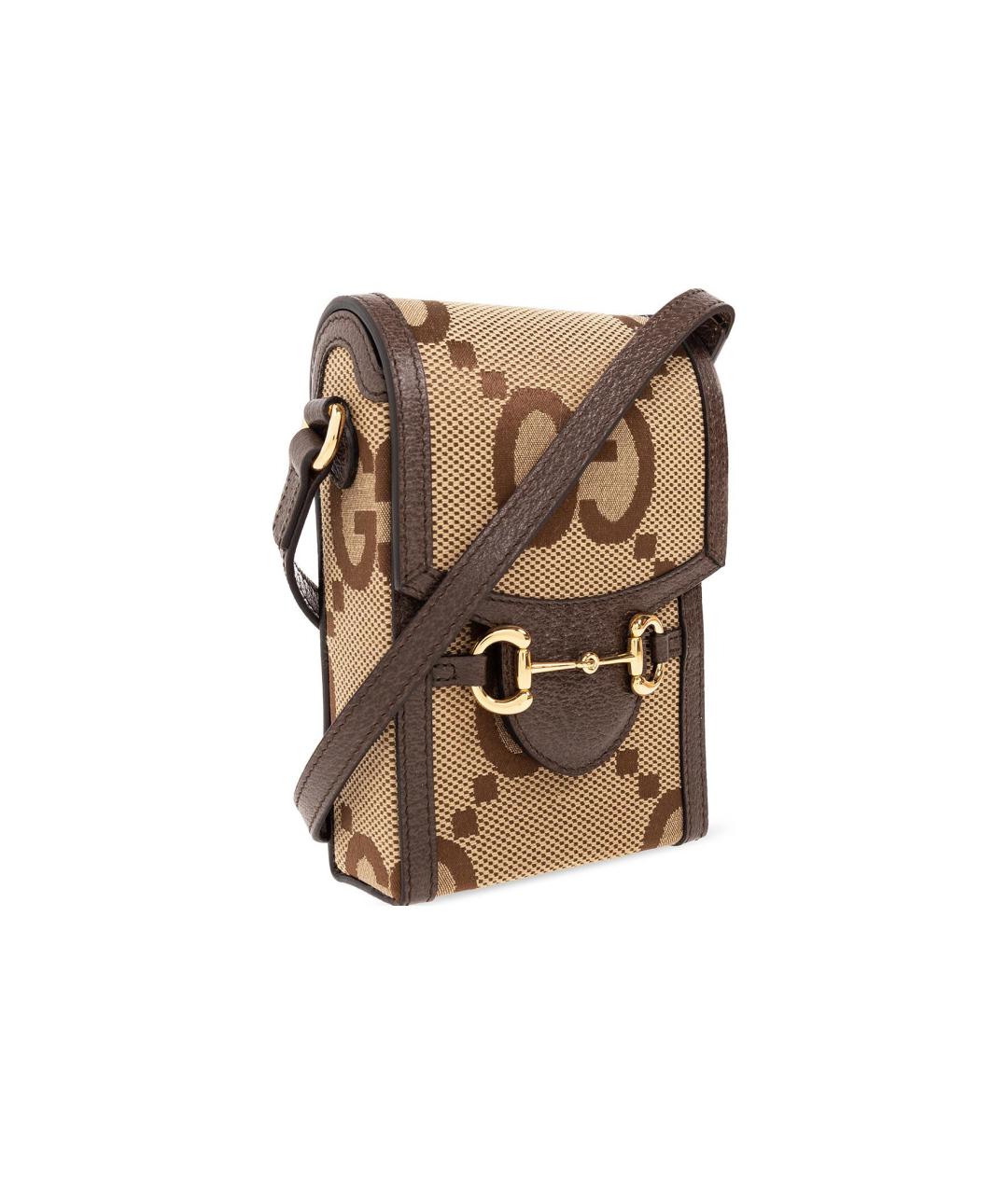 GUCCI Коричневая сумка через плечо, фото 2
