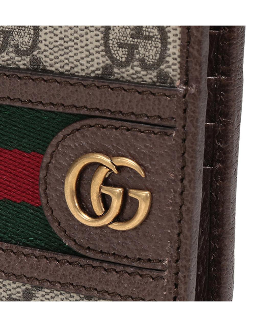 GUCCI Бежевый кошелек, фото 6