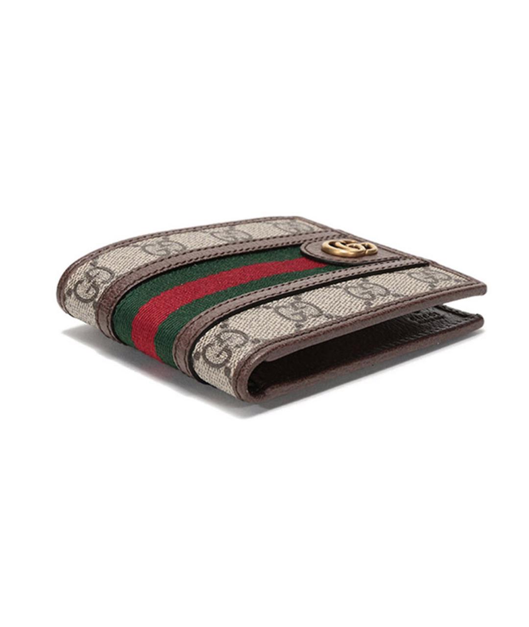 GUCCI Бежевый кошелек, фото 4