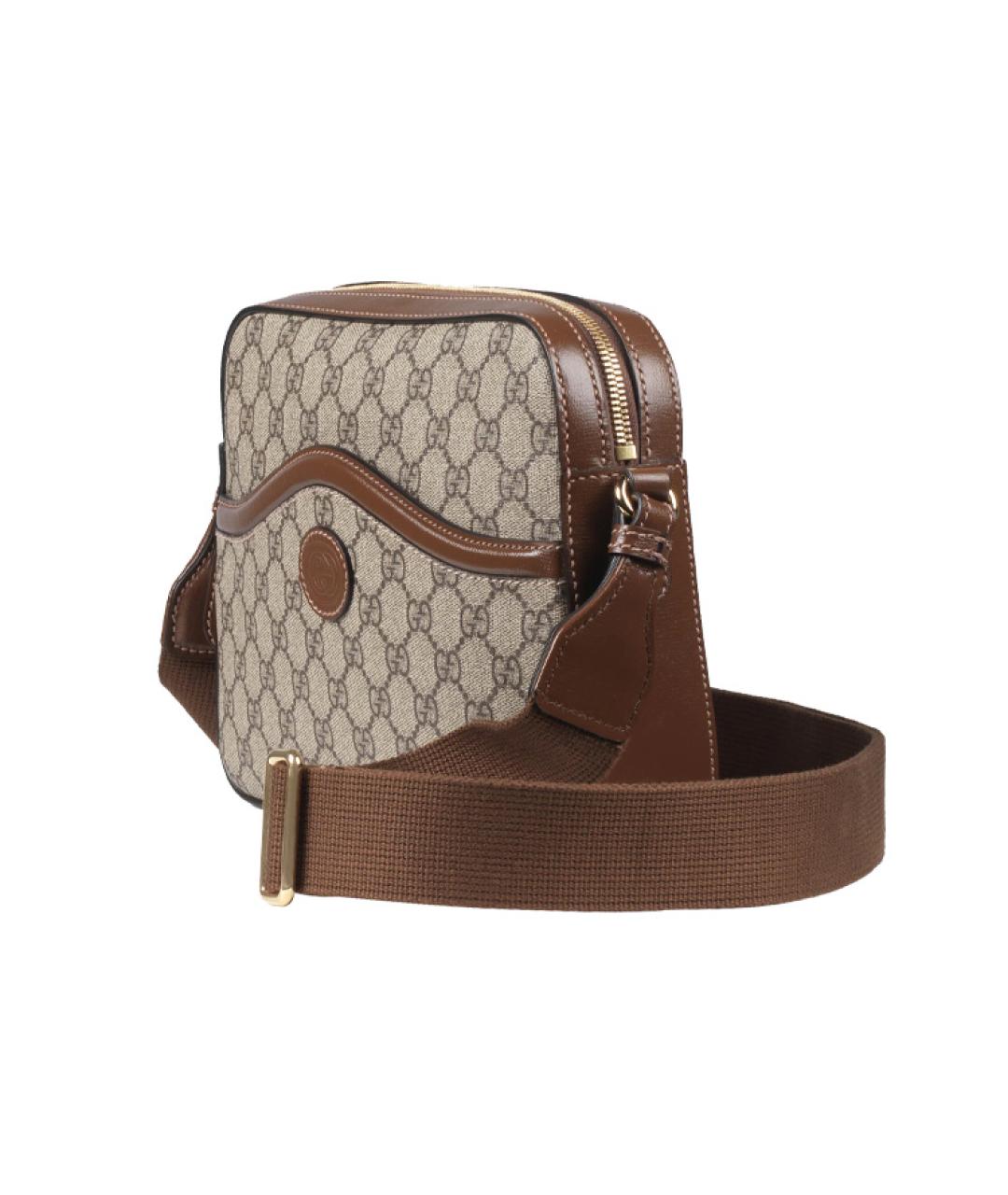 GUCCI Коричневая сумка через плечо, фото 2