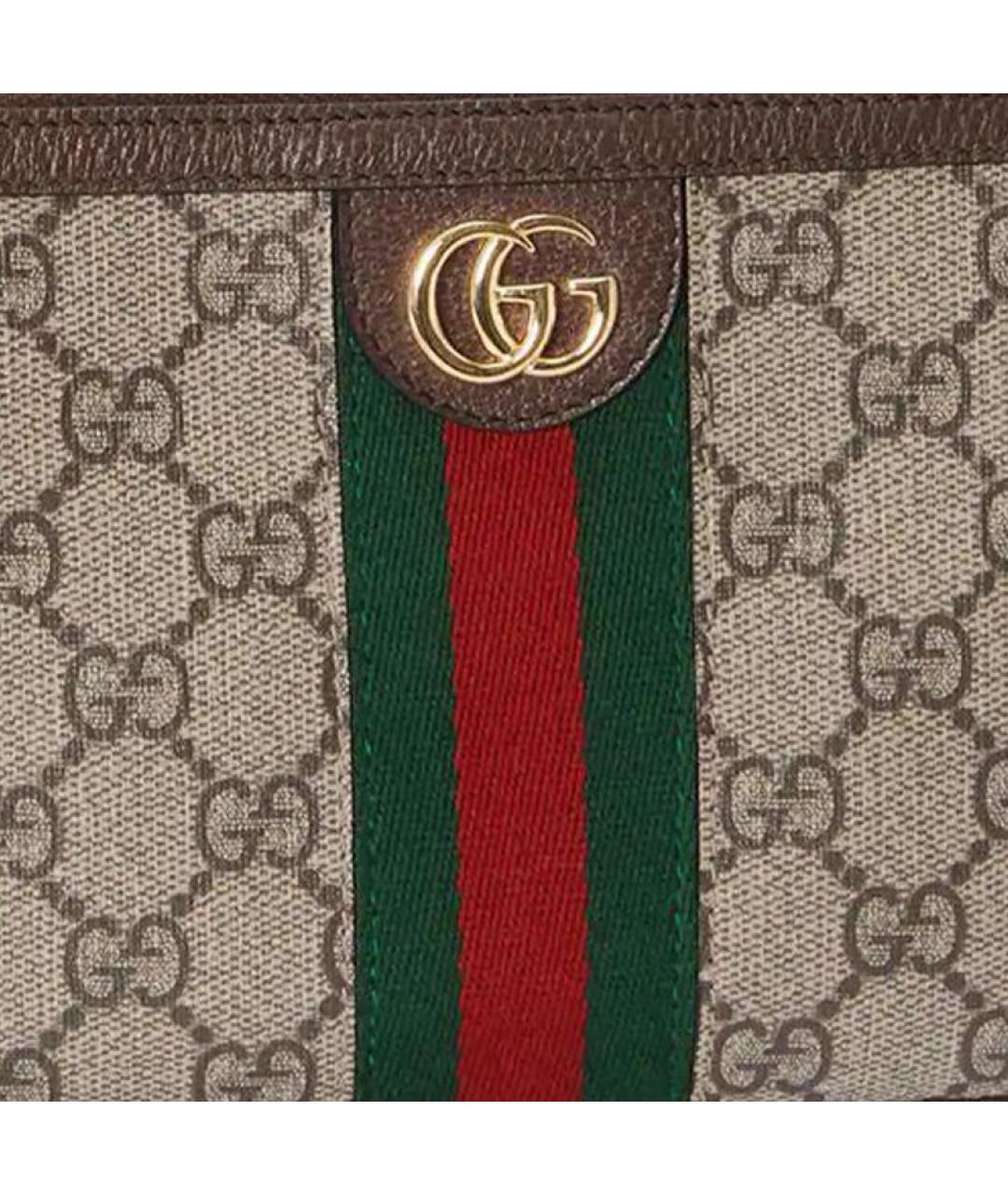 GUCCI Бежевая поясная сумка, фото 5