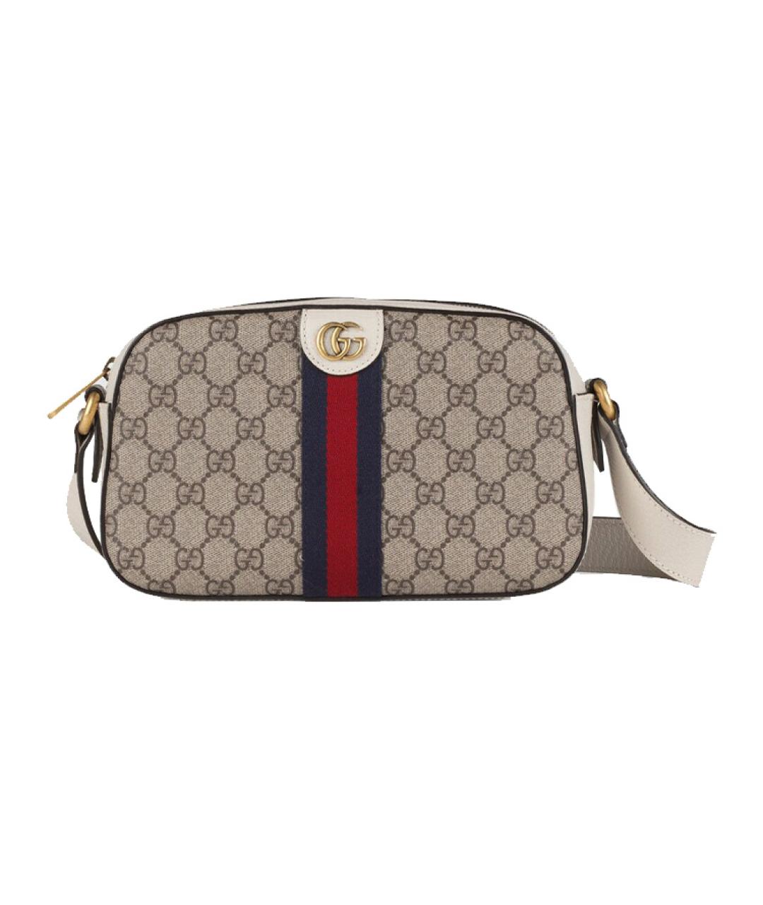 GUCCI Бежевая сумка через плечо, фото 1