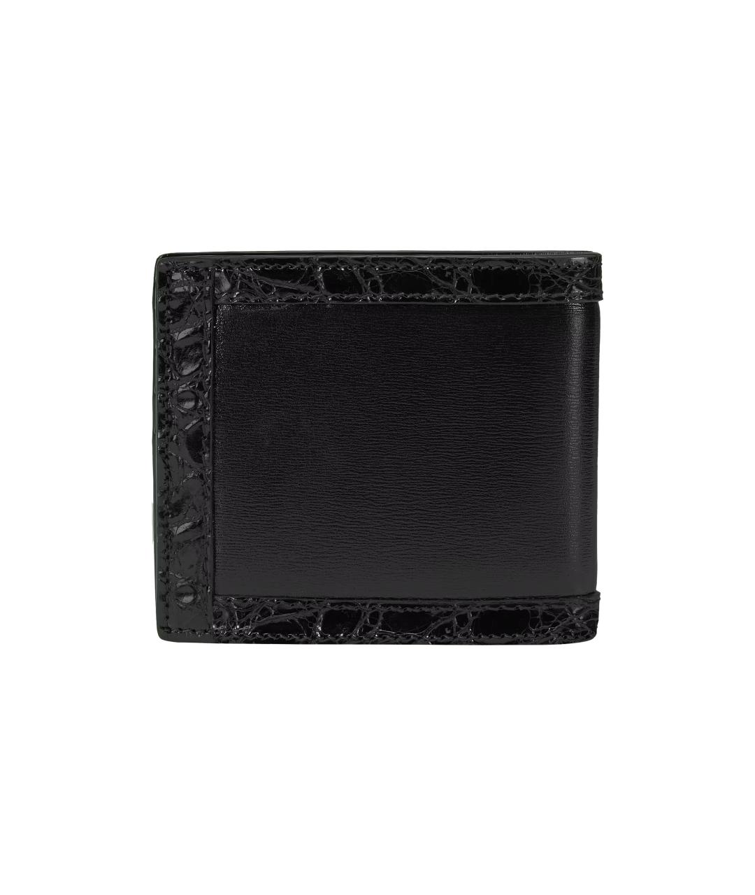 GUCCI Черный кожаный кошелек, фото 3