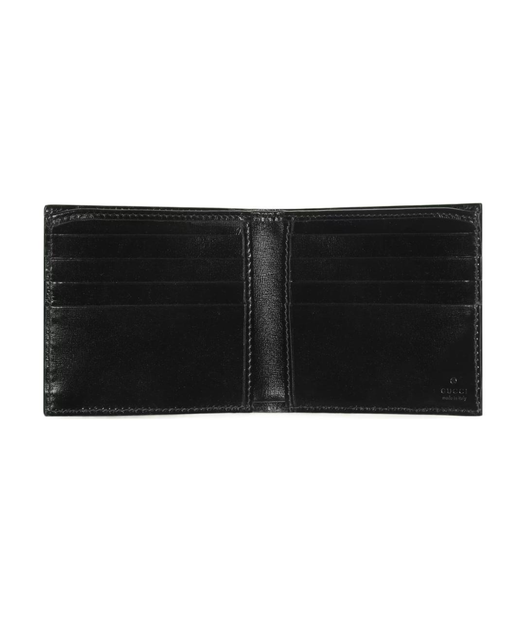 GUCCI Черный кожаный кошелек, фото 5