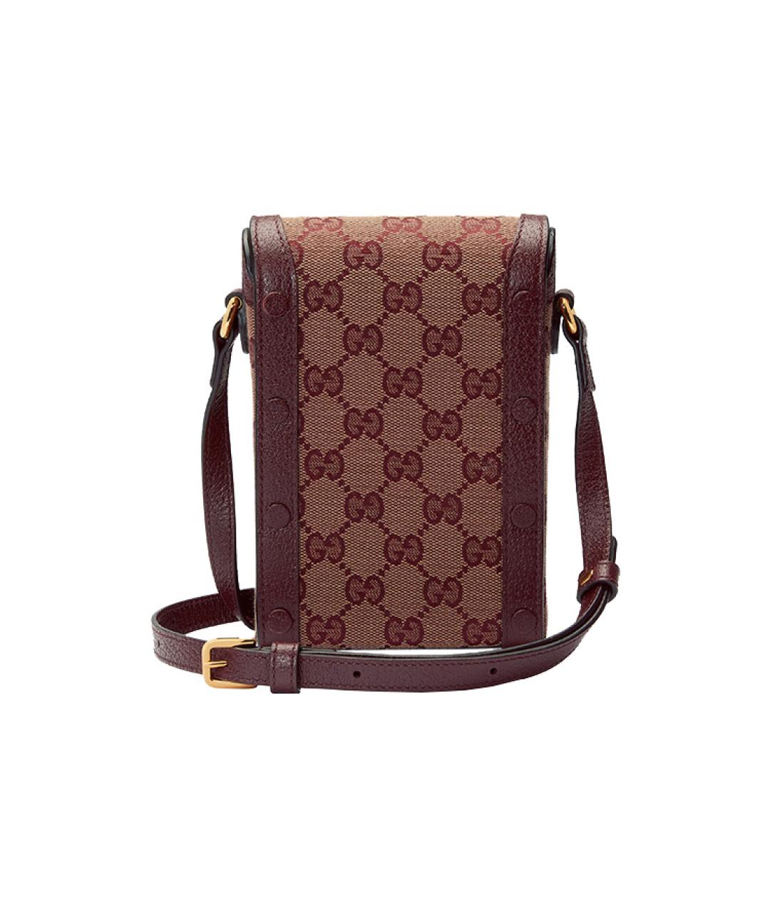 GUCCI Бордовая сумка через плечо, фото 3