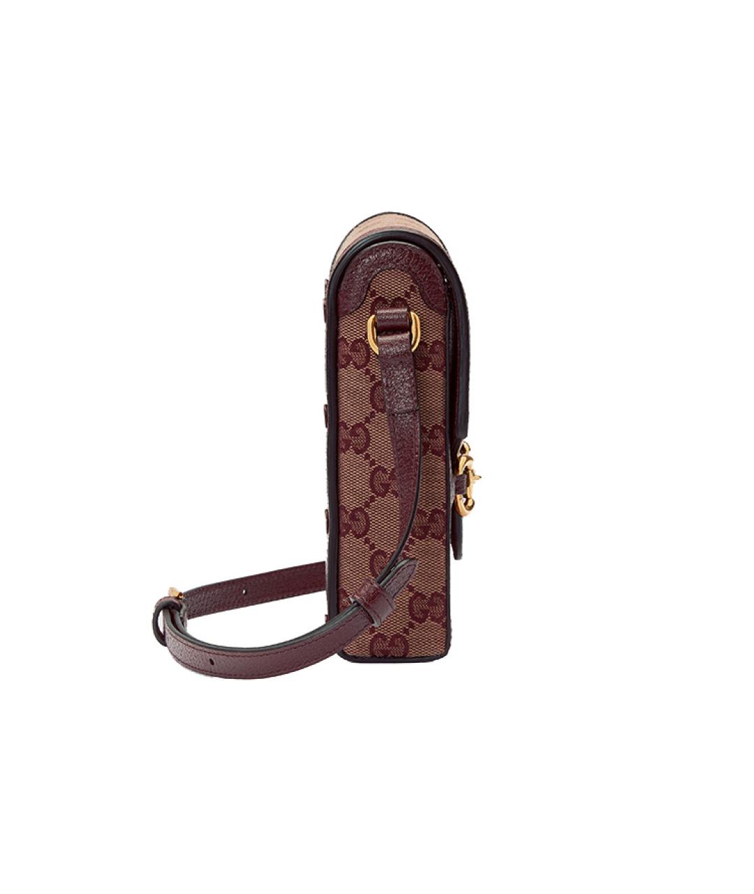 GUCCI Бордовая сумка через плечо, фото 6