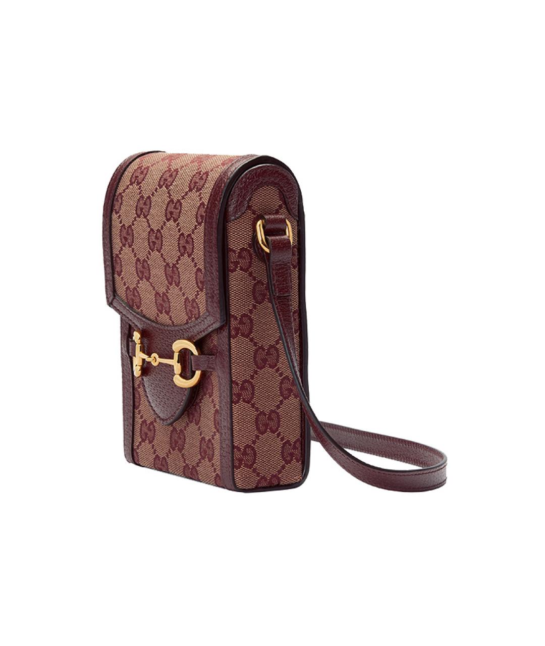 GUCCI Бордовая сумка через плечо, фото 2