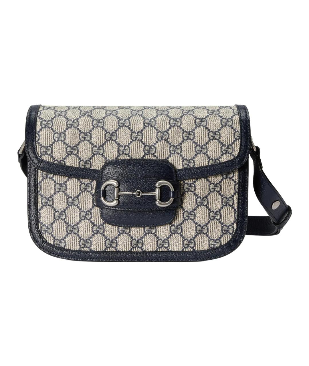 GUCCI Темно-синяя сумка через плечо, фото 1