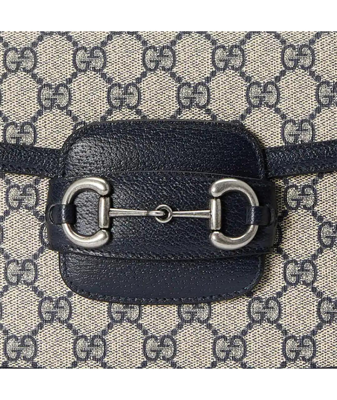 GUCCI Темно-синяя сумка через плечо, фото 8