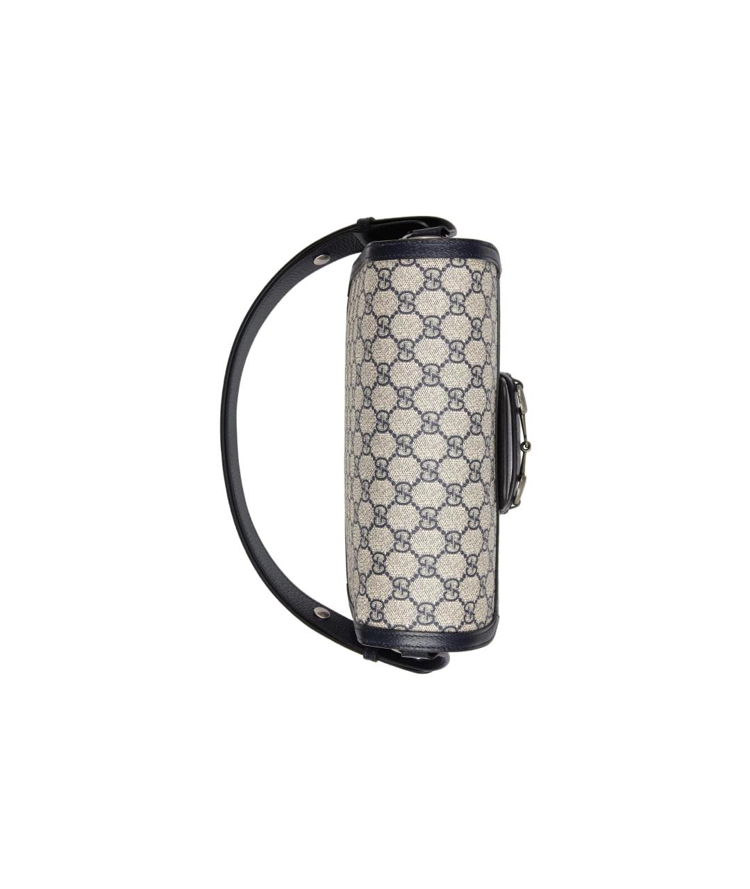 GUCCI Темно-синяя сумка через плечо, фото 4