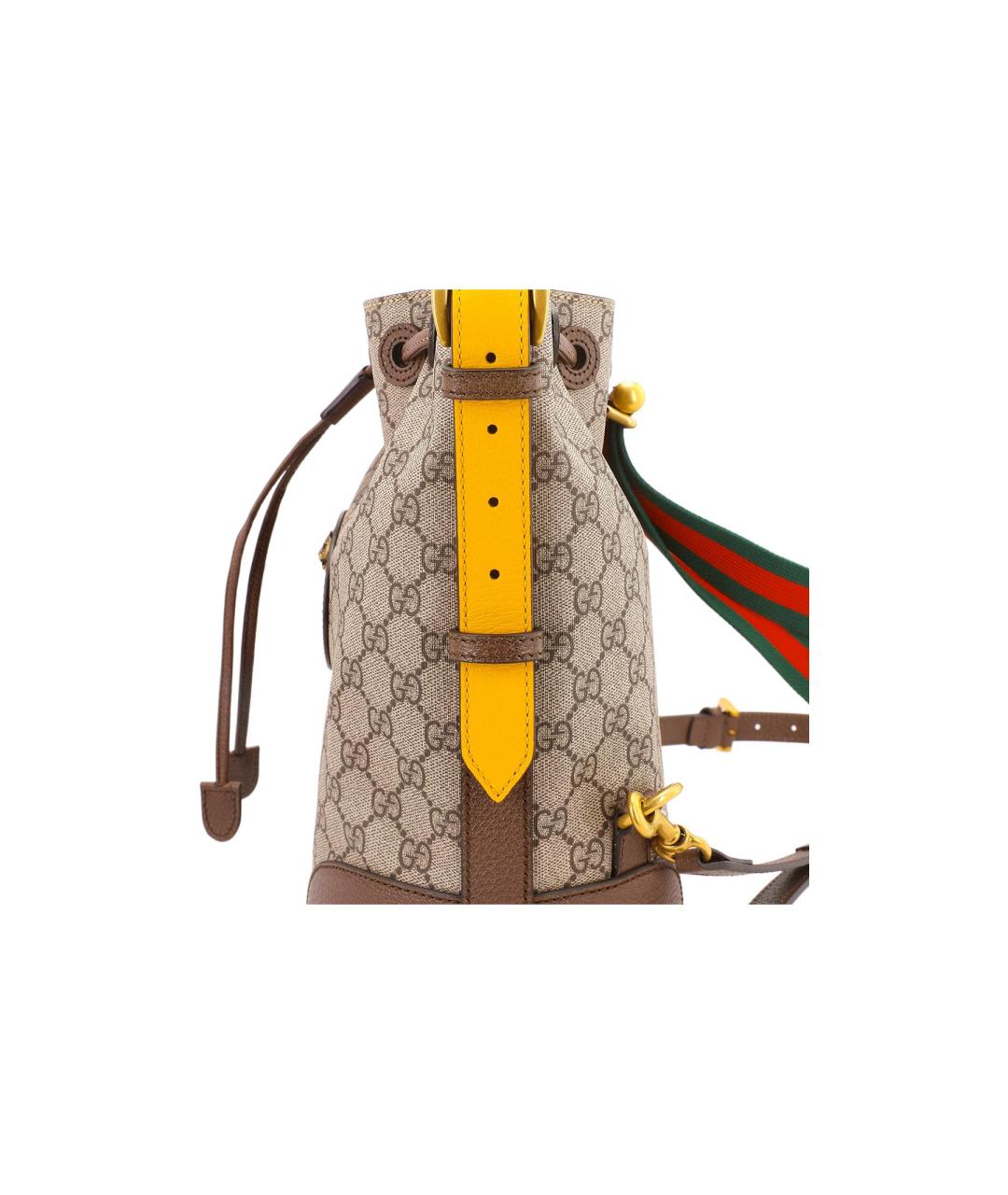 GUCCI Бежевый рюкзак, фото 3
