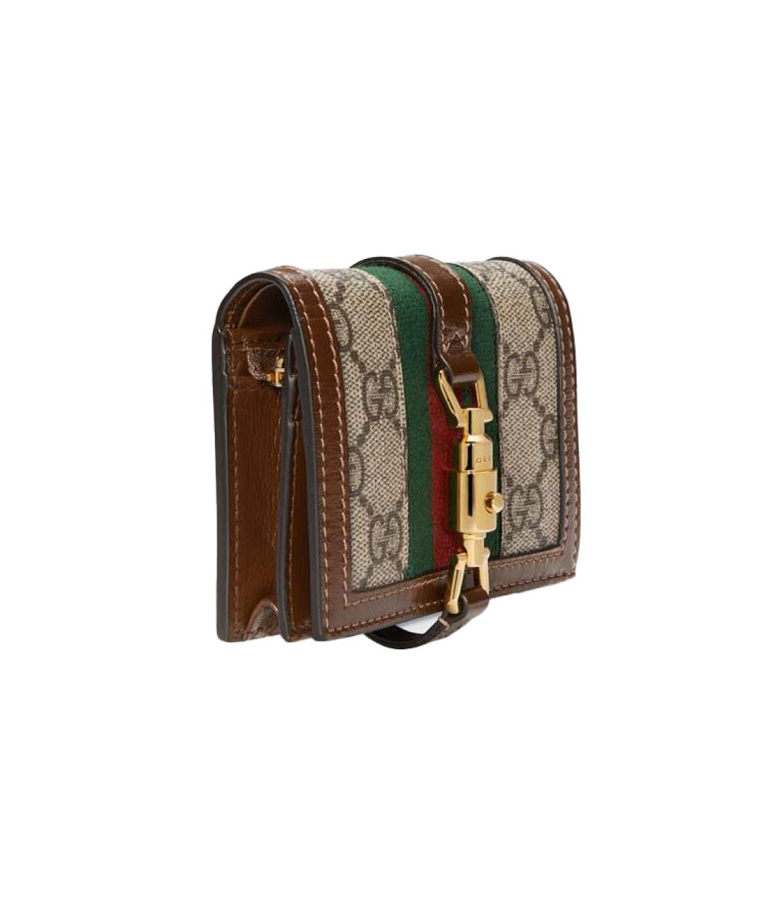 GUCCI Коричневый кошелек, фото 2