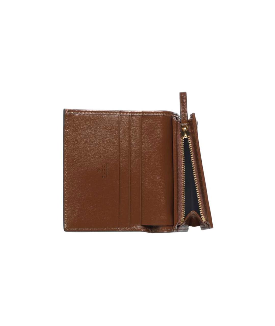 GUCCI Коричневый кошелек, фото 5