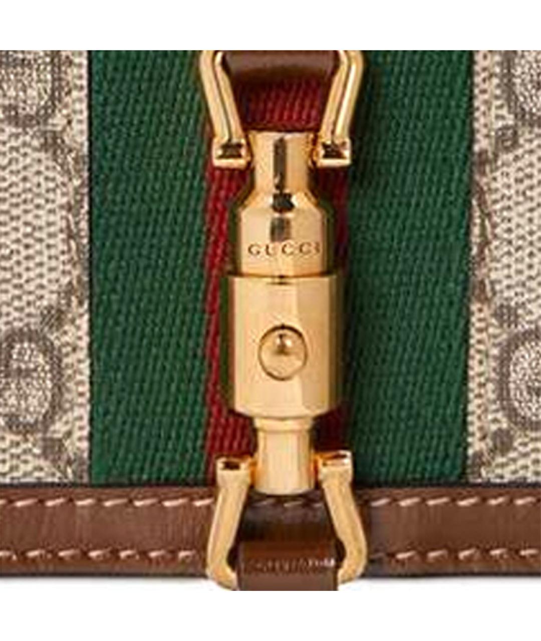 GUCCI Коричневый кошелек, фото 7