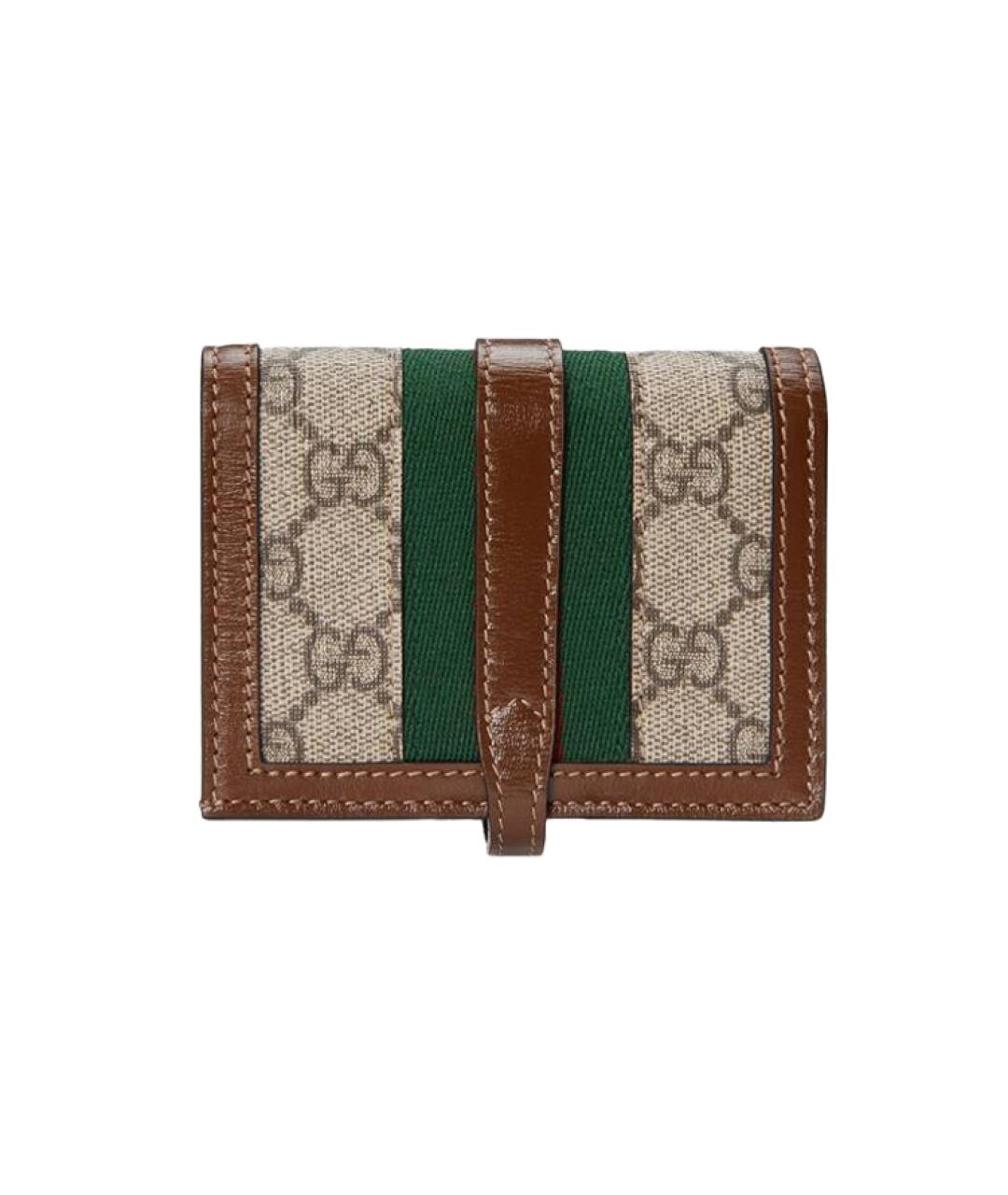 GUCCI Коричневый кошелек, фото 3