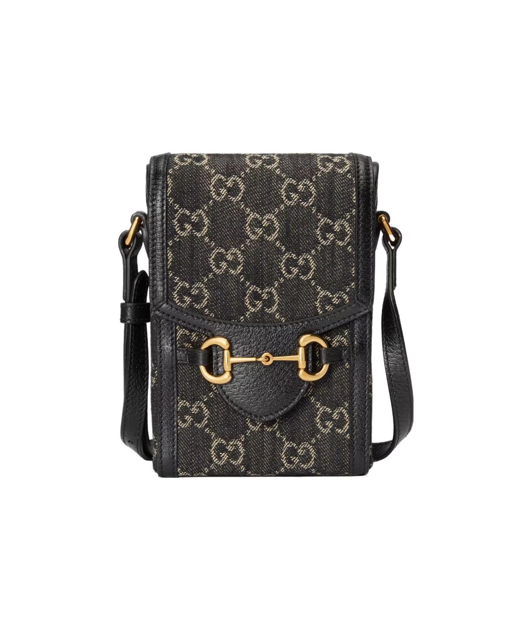 GUCCI Коричневая сумка через плечо, фото 1