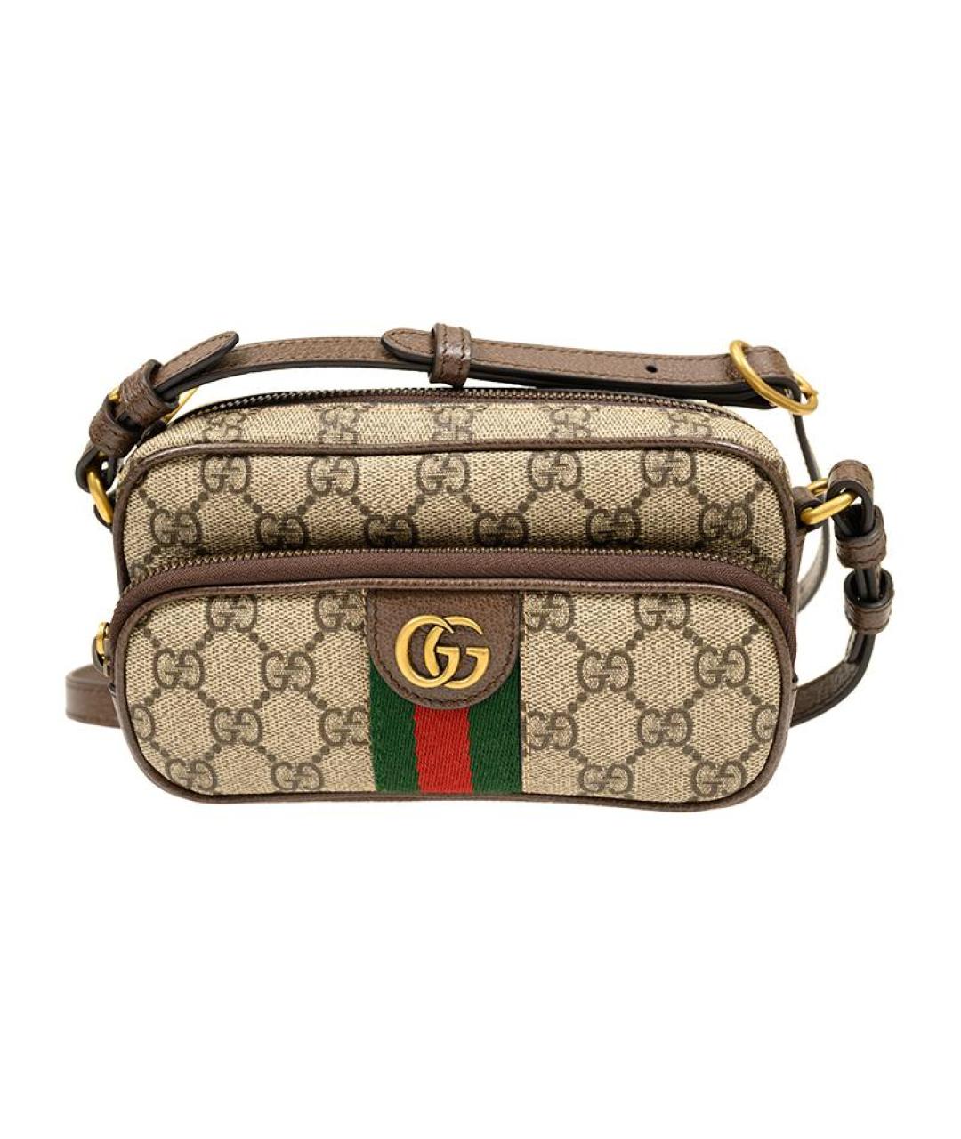GUCCI Бежевая сумка на плечо, фото 1