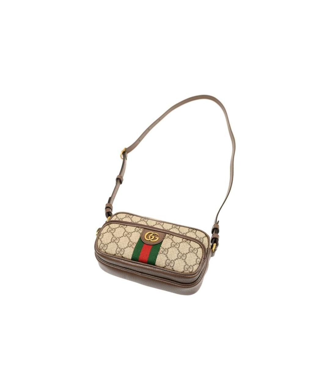 GUCCI Бежевая сумка на плечо, фото 4