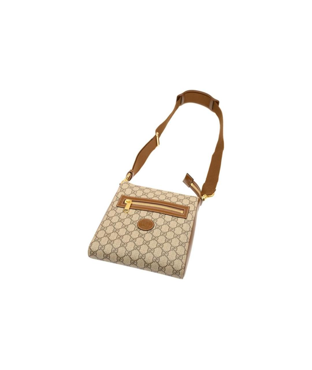 GUCCI Бежевая сумка на плечо, фото 4