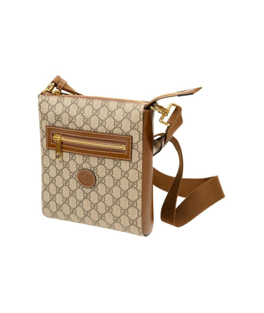 GUCCI Бежевая сумка на плечо, фото 2