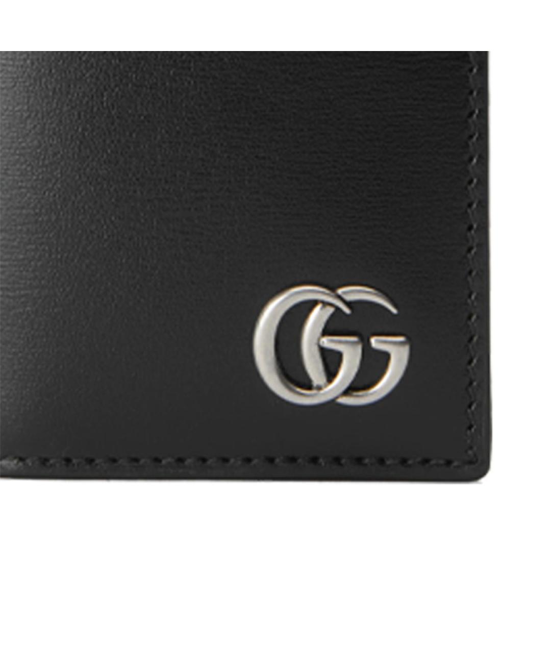 GUCCI Черный кожаный кардхолдер, фото 5