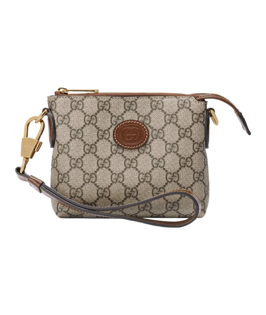 GUCCI Бежевая сумка на плечо, фото 2